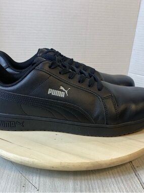 Puma Safety ICONIC BLACK LOW Men's Slip Resistant Composite Toe Shoe Size 12